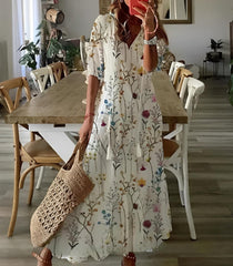 Sophia - Robe d'été bohème vintage