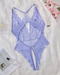 Néla™ | Teddy Halter de Mariée avec Détail Ouvert