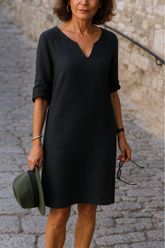 Pamela™ | Robe élégante à décolleté en V