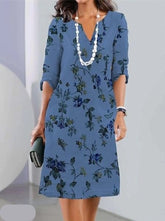 Eleanor | Robe florale Ă plusieurs couches