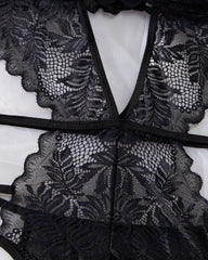 Jade™ | Teddy en dentelle élégante avec détails en forme de cœur