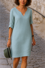 Pamela™ | Robe élégante à décolleté en V