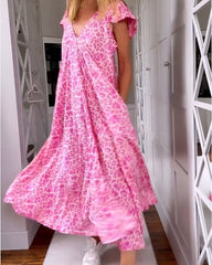 Glaiza | Robe maxi à encolure en V