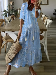 Sophia - Robe d'été bohème vintage