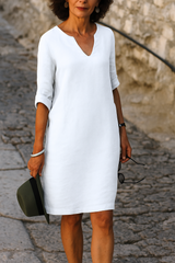 Pamela™ | Robe élégante à décolleté en V