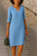 Pamela™ | Robe élégante à décolleté en V