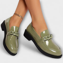 Marielle™ | Mocassins Décontractés à Bout Rond