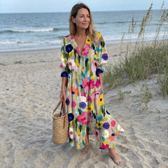 Zariah | Robe maxi bohème élégante