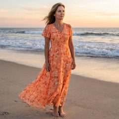 Zuri | Robe glamour couvrante pour le ventre