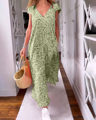 Glaiza | Robe maxi à encolure en V