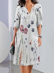 Eleanor | Robe florale à plusieurs couches