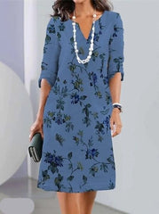 Eleanor | Robe florale à plusieurs couches