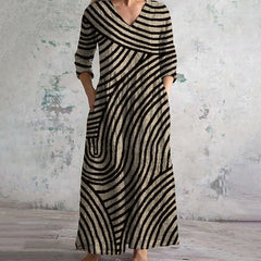 Valerienne™ | Robe Rayée
