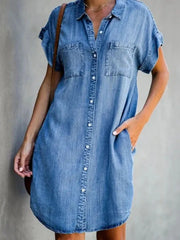 Theresa™ | Robe d'été en denim