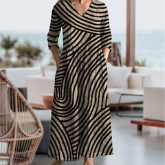 Valerienne™ | Robe Rayée