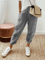 Lore - Pantalon Rayé Lore