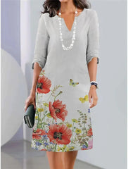 Eleanor | Robe florale à plusieurs couches